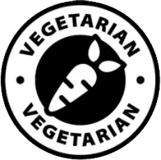 Vegetarian friendly badge