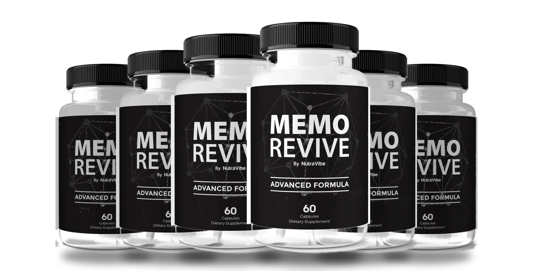 Six-bottle Memo Revive pack
